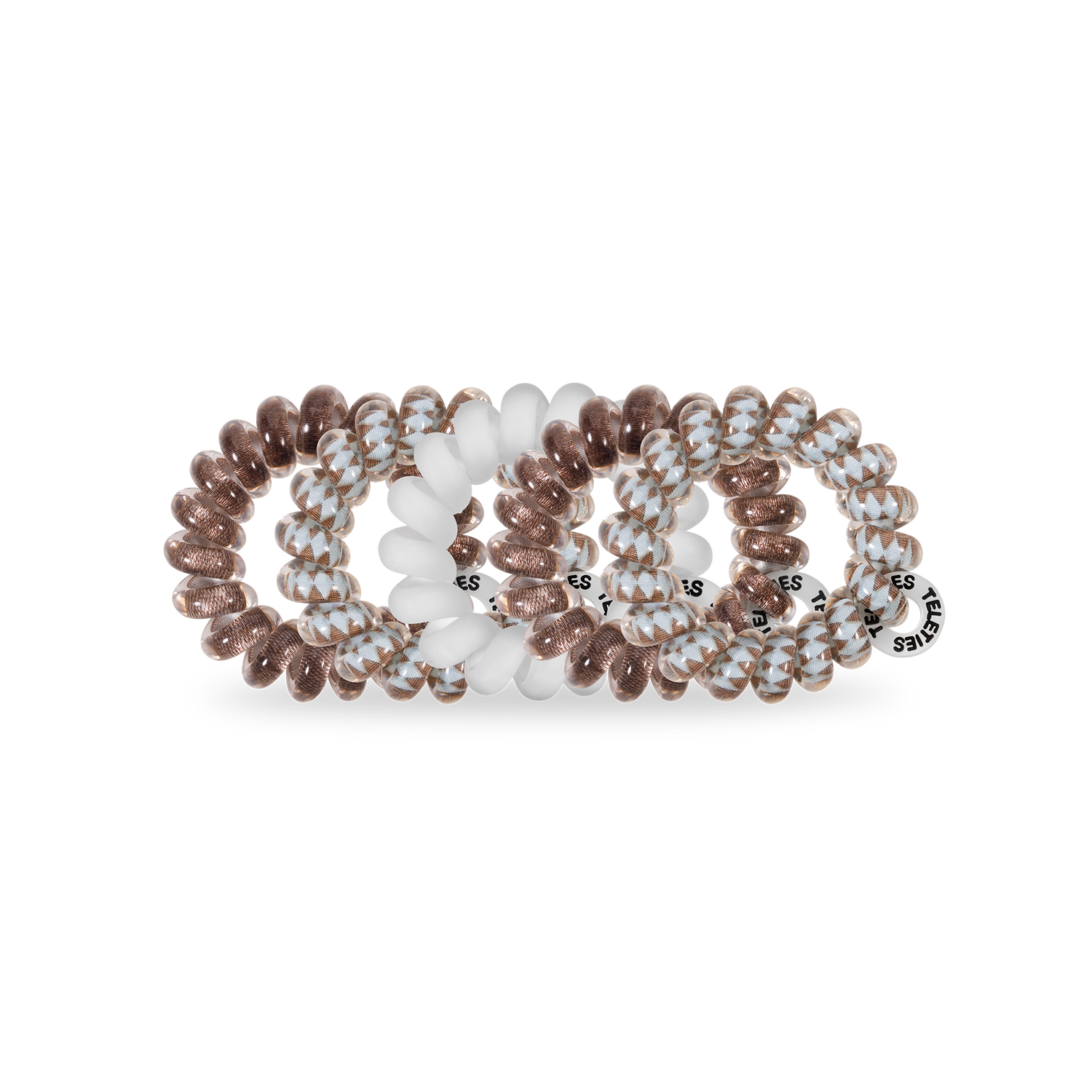 Teleties Hair Ties Tiny Truly Taupe - 5 Pack