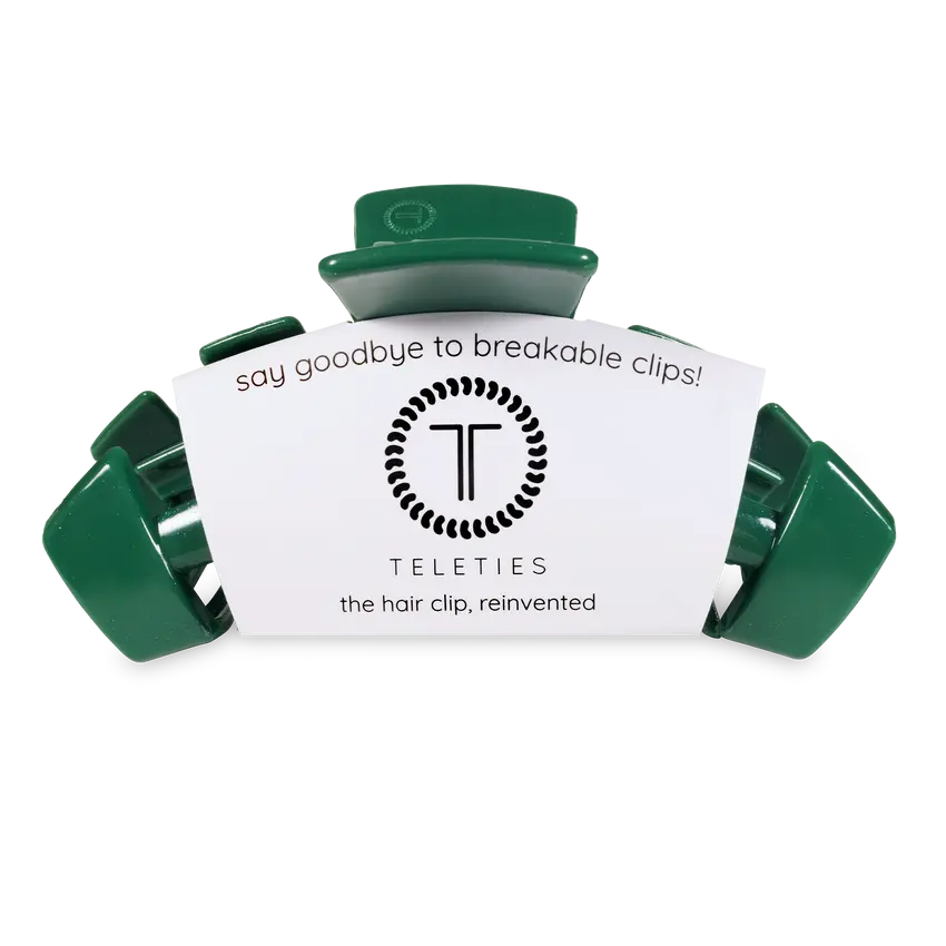 Teleties Classic Mistletoe Hair Clip - Large Teleties