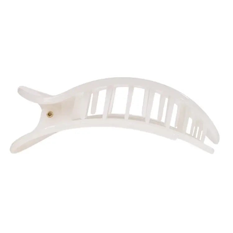 Teleties Flat Clip: Stylish, durable, perfect for any occasion. Choose your size for a secure, lasting hold. Upgrade your hair game now!