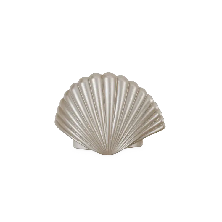 Teleties Flat Hair Clip Shimmering Shell - Tiny Teleties