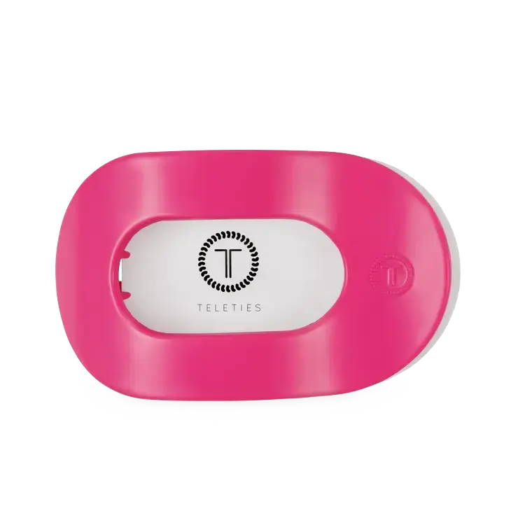 Teleties Round Flat Clip Tropical Punch - Small Teleties