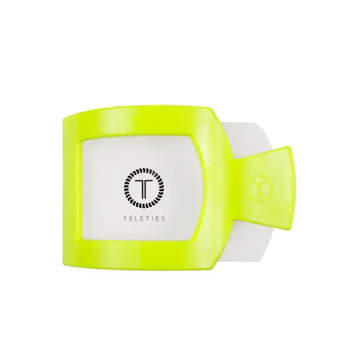 Teleties Square Flat Hair Clip Summer Brights Collection - Large Teleties