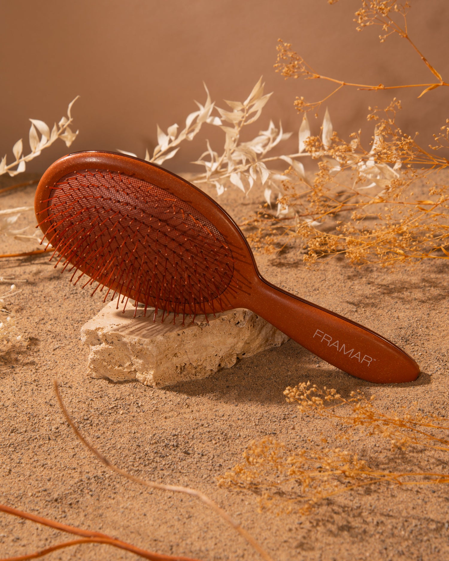 Framar Terra Wheat Fibre Detangle Brush Clay Framar