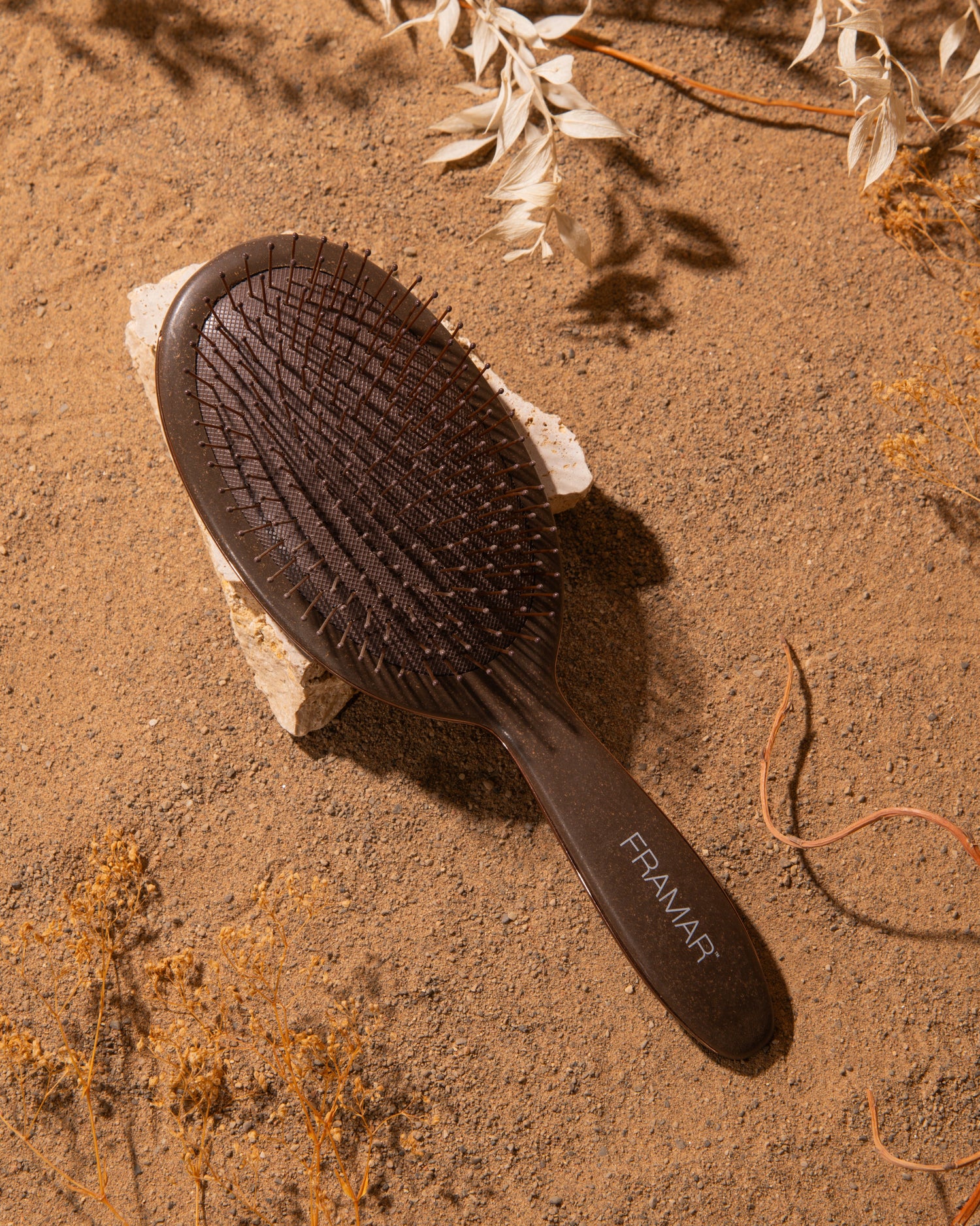 Framar Terra Wheat Fibre Detangle Brush Earth Framar