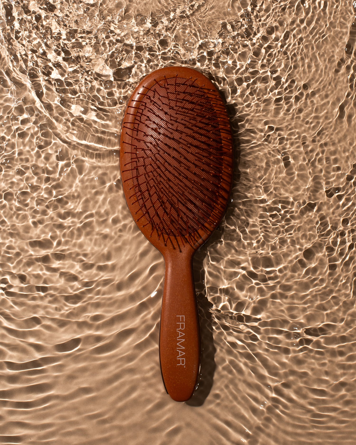 Framar Terra Wheat Fibre Detangle Brush Clay Framar