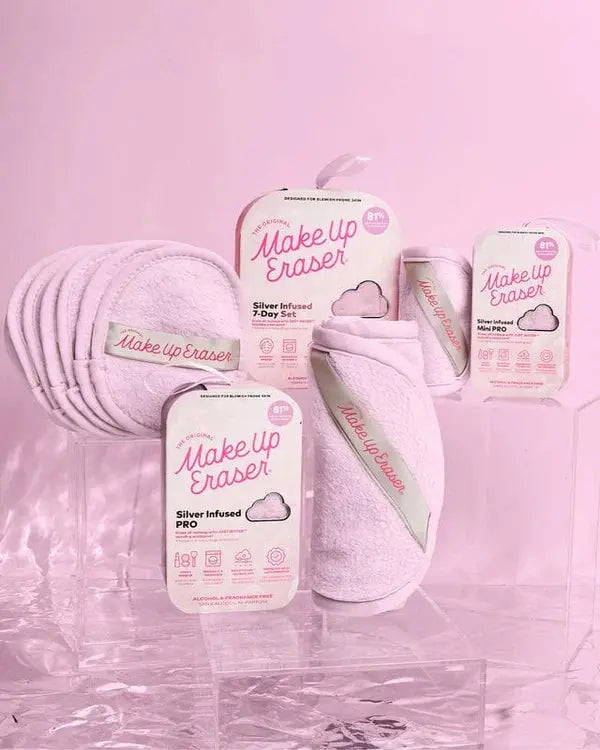 The Original MakeUp Eraser Mini PRO Classic - Silver Infused The Original MakeUp Eraser