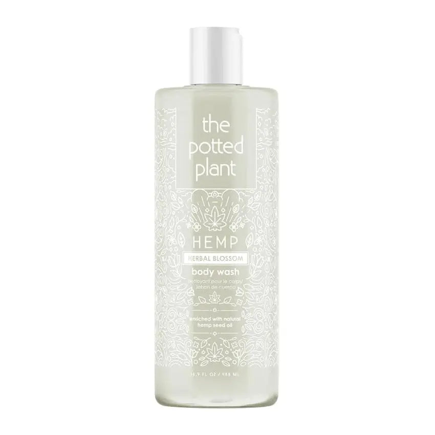 the potted plant hemp body wash The Potted Plant Herbal Blossom Body Wash 16.9 oz
