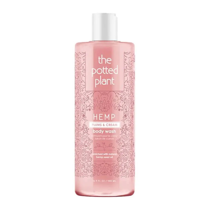 The Potted Plant Plums & Cream Body Wash - 16.9 oz. The Potted Plant