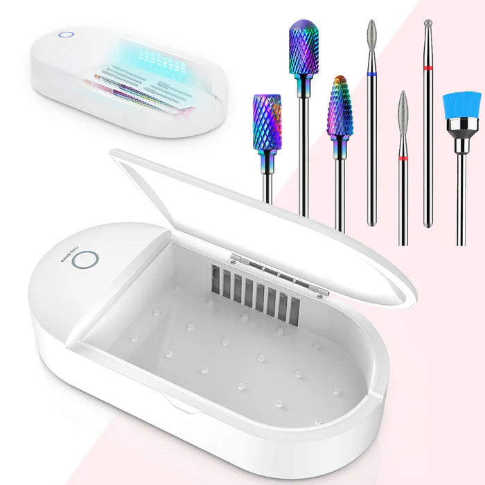 MelodySusie Tungsten/Diamond Carbide Nail Drill Bits Set (7 pieces) - PinkPro Beauty Supply