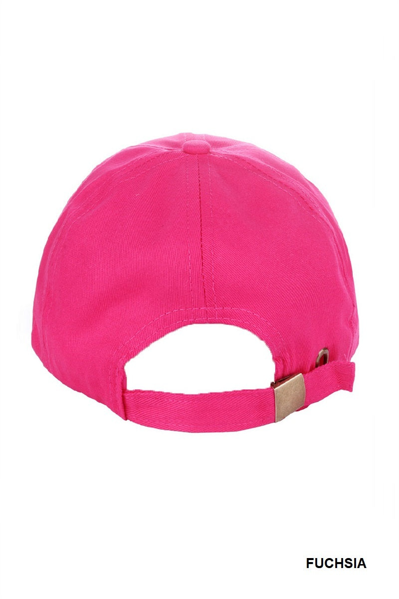 Zenana Chenille Patch Mama Cap - Fuchsia - PinkPro Beauty Supply