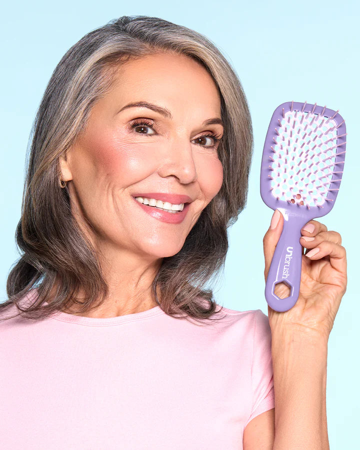 UNbrush Detangling Hair Brush Pastel - Lavender