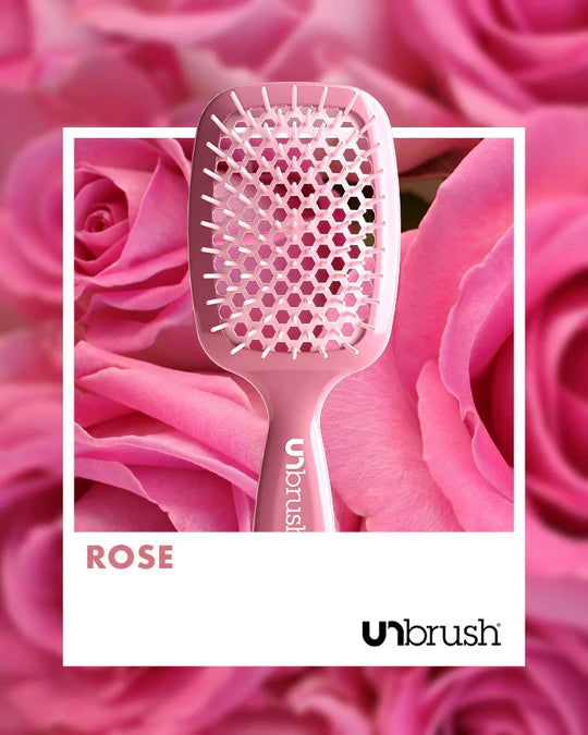 UNbrush Detangling Hair Brush Pastel - Rose