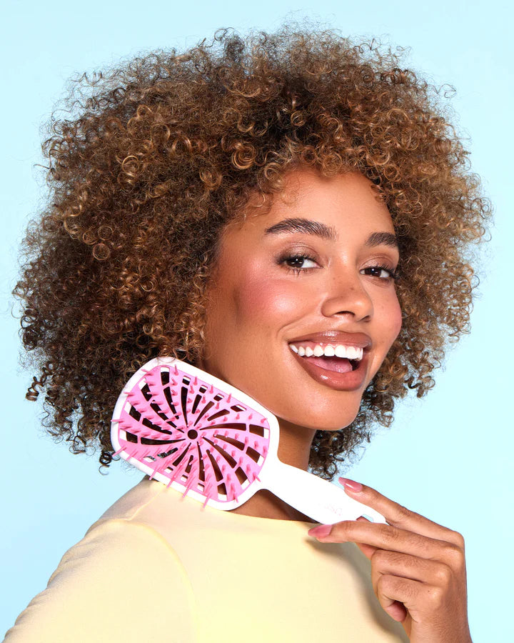 UNbrush Detangling Hair Brush Plus - Bubble Gum