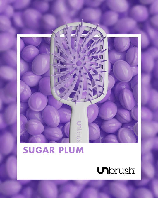 UNbrush Detangling Hair Brush Plus - Sugar Plum