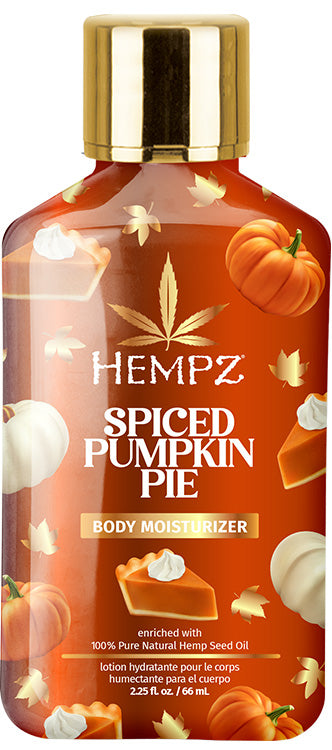 Humectante de pastel de calabaza con especias Hempz - 2,25 oz.