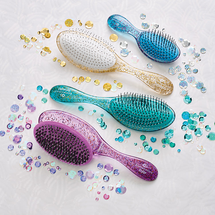 Olivia Garden OG Sparkle Detangler Brush - Thick Hair