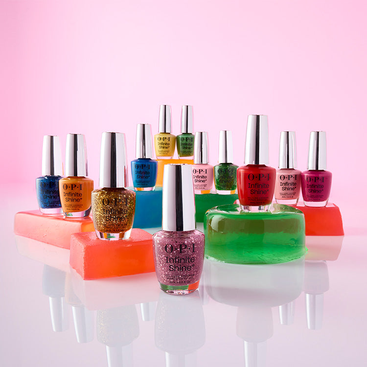 OPI Infinite Shine Make 'Em Jelly Collection - 14 Piece Display - PinkPro Beauty Supply