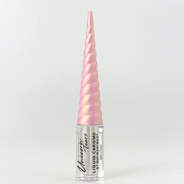 Mini Mani Moo! Unicorn Tears Liquid Chrome - Ethereal Lavender 0.1 oz. - PinkPro Beauty Supply