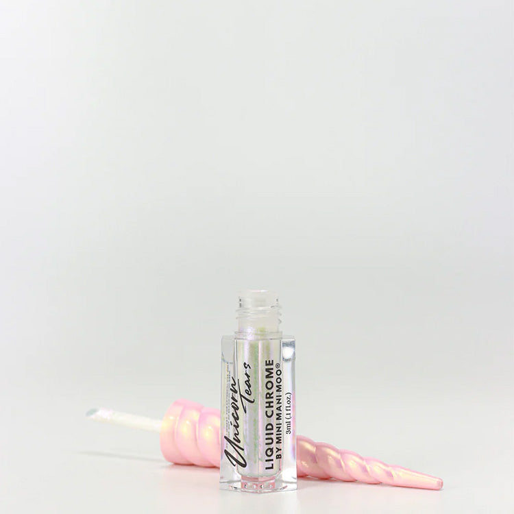 Mini Mani Moo! Unicorn Tears Liquid Chrome - Ethereal Lavender 0.1 oz. - PinkPro Beauty Supply