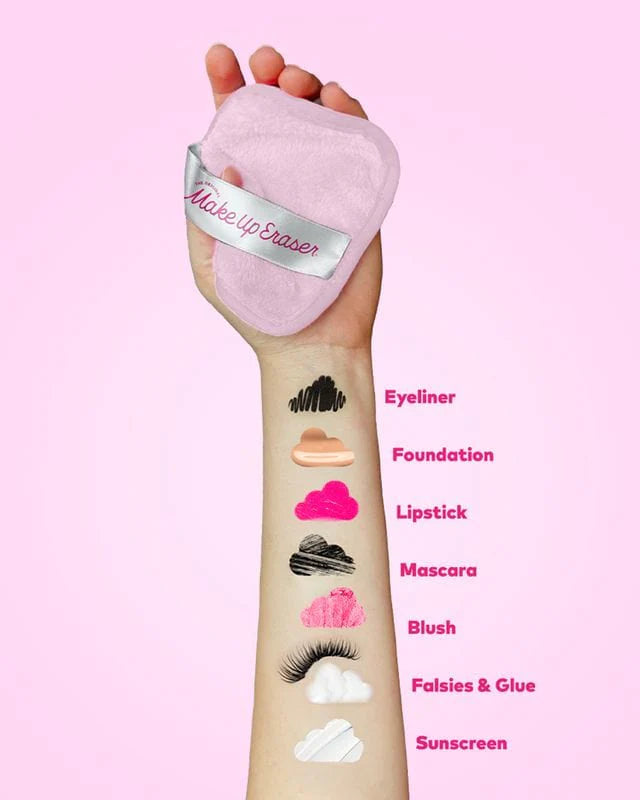 The Original MakeUp Eraser PRO Classic - Silver Infused - PinkPro Beauty Supply