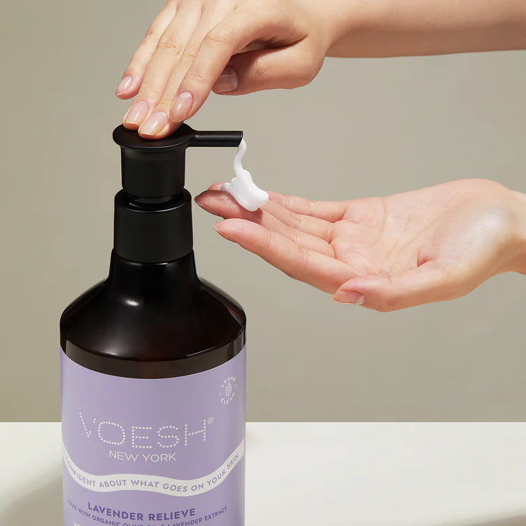 Voesh Vegan Body & Hand Creme - Lavender Relieve 28 oz. - PinkPro Beauty Supply