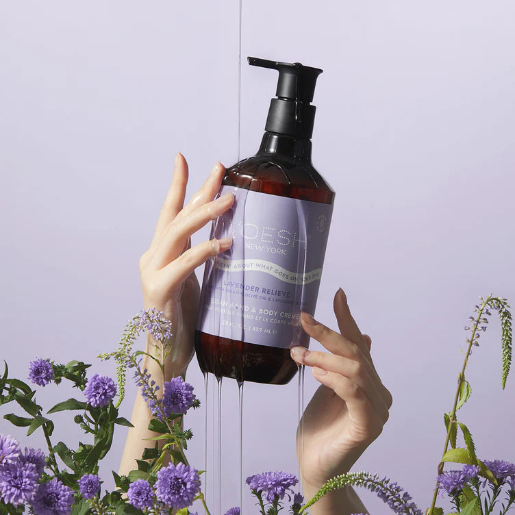 Voesh Vegan Body & Hand Creme - Lavender Relieve 28 oz. - PinkPro Beauty Supply