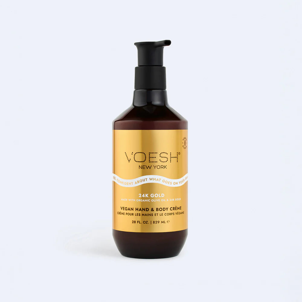 Voesh Vegan Body & Hand Creme - Imperial Gold 28 oz.
