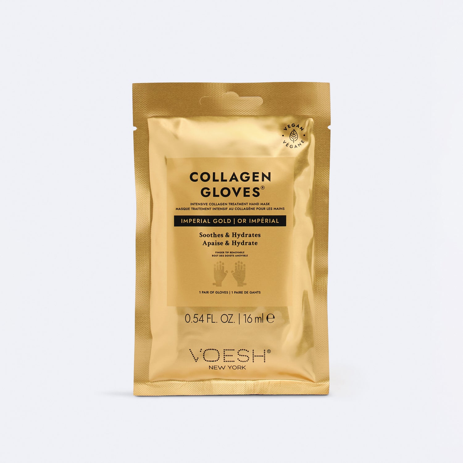 Voesh Collagen Gloves - Imperial Gold