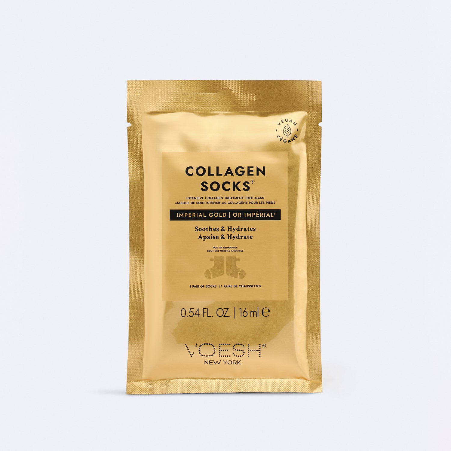Voesh Collagen Socks - Imperial Gold