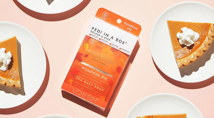Voesh Pedi in a Box - 4 Step - Pumpkin Pie* Voesh New york