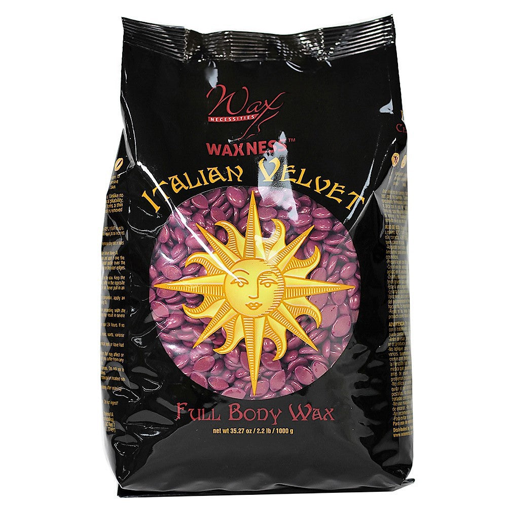 Waxness Italian Velvet Full Body Hard Wax Beads 2.2 Lb