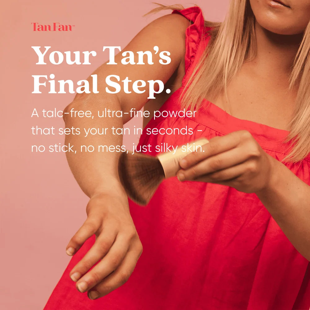 Tan Fan Self Tan Drying Powder Kit