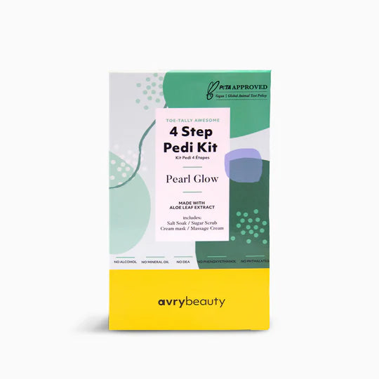 Avry 4 Step Pedi Kit-Pearl Glow
