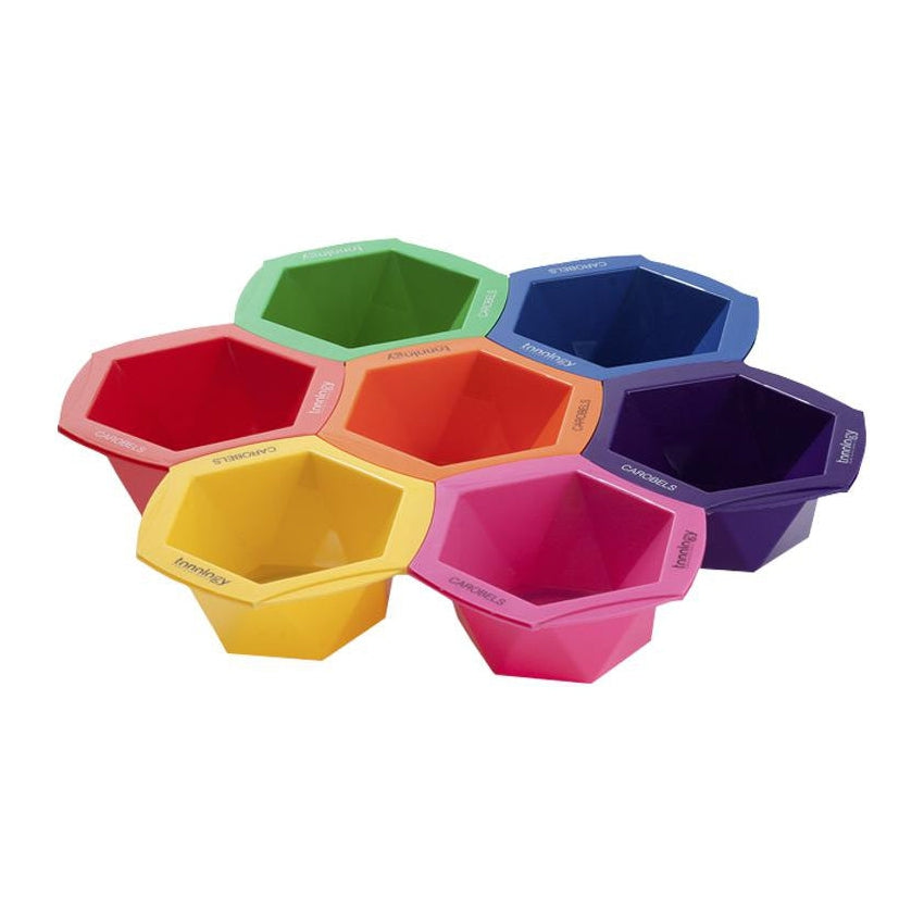 Framar Connect & Color Hair Color Mixing Bowls, Hair Dye Bowl 7 Pack