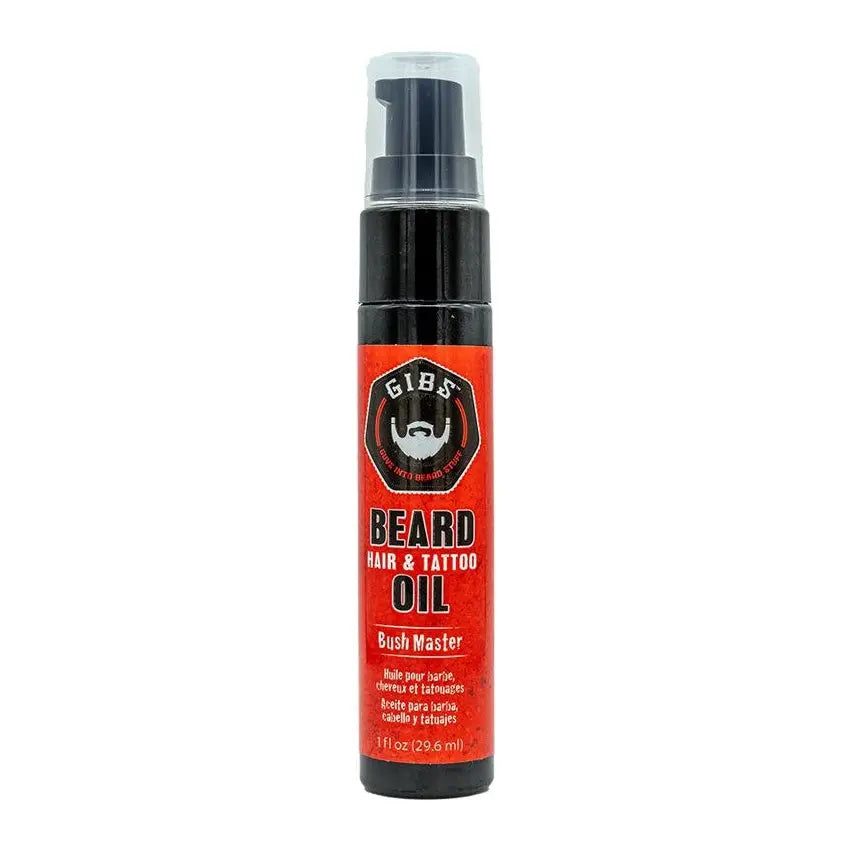 Gibs Bush Master Beard, Hair & Tattoo Oil Gibs Grooming