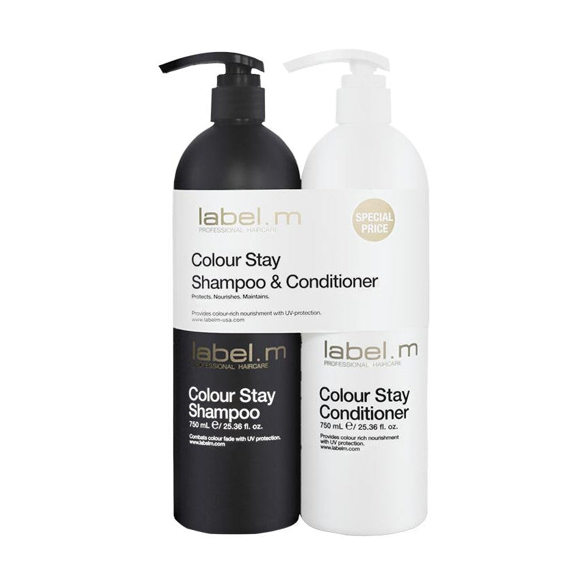Label.M Colour Stay Shampoo & Conditioner Liters Duo