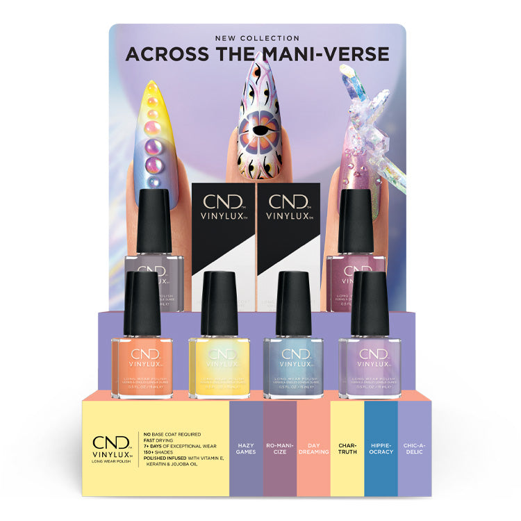 CND Vinylux Across The Mani-verse Collection Pop Display