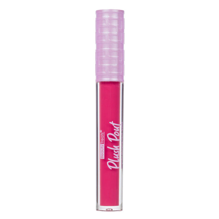 Beauty Treats Plush Pout Longwear Plumping Liquid Lipstick- Rose