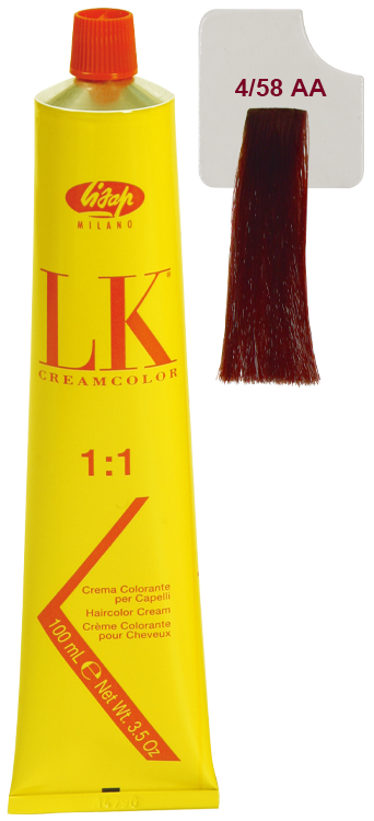 Lisap LK Permanent Color 4/58