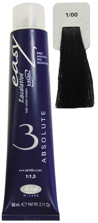 Lisap Easy Absolute 3 Ammonia Free Permanent Color 1/00