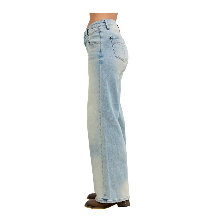 Judy Blue High-Waisted Column Straight Jeans