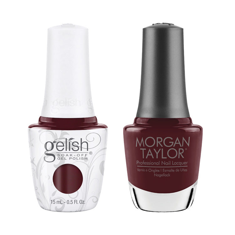 Gelish & Morgan Taylor Duo - A Little Naughty .5 oz