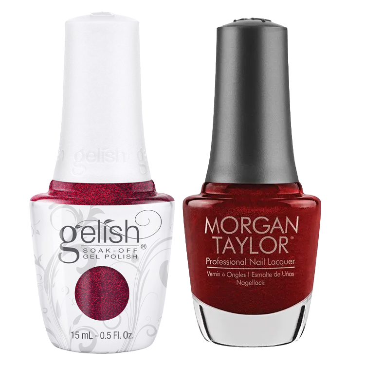 Gelish & Morgan Taylor Duo - What's Your Poinsettia .5 oz