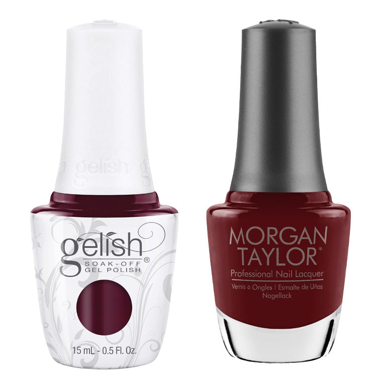 Gelish & Morgan Taylor Duo - Red Alert .5 oz
