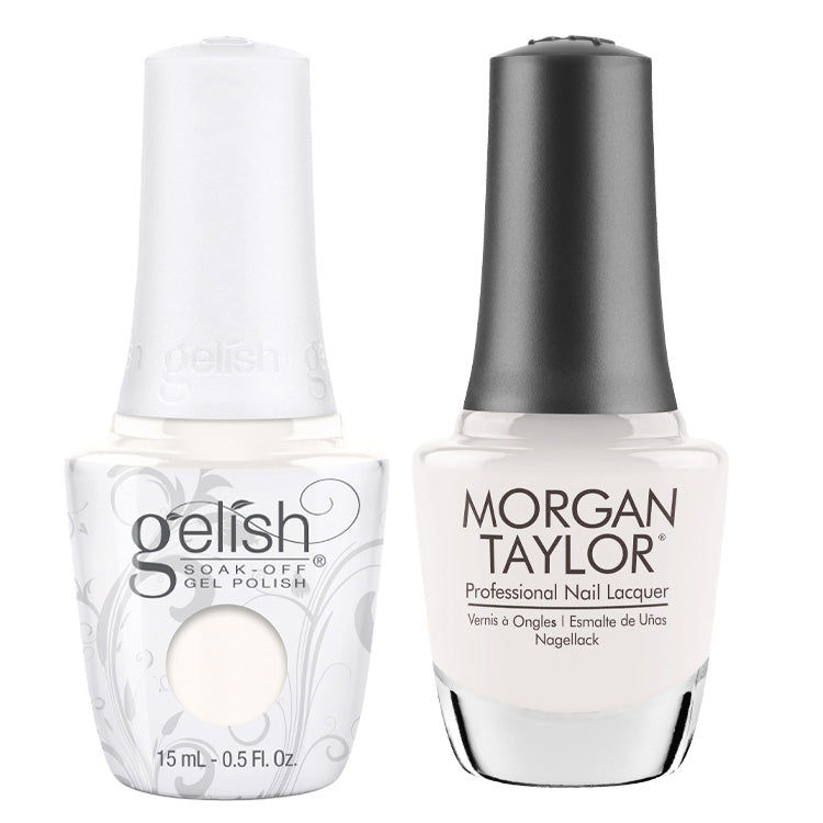 Gelish & Morgan Taylor Duo - Sheek White .5 oz.