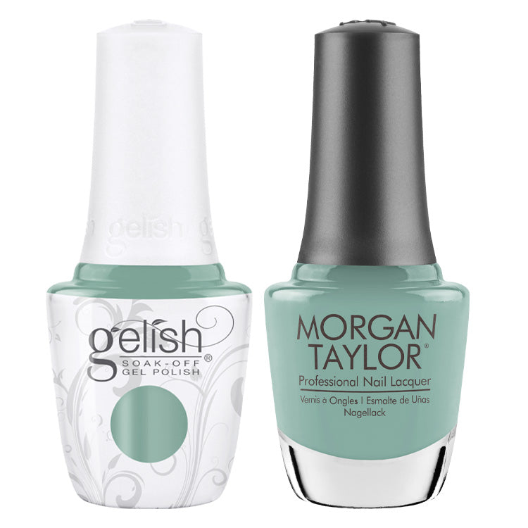 Gelish & Morgan Taylor Duo - Sea Foam .5 oz