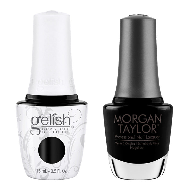 Gelish & Morgan Taylor Duo - Black Shadow .5 oz