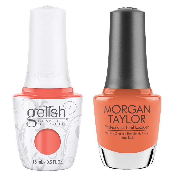 Gelish & Morgan Taylor Duo – Sweet Morning Dew .5 oz