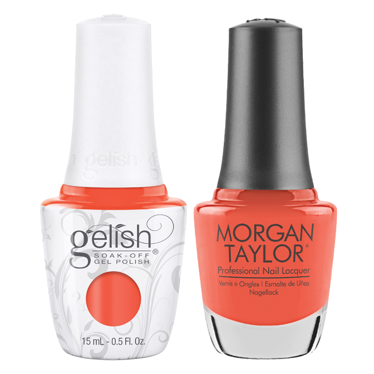 Gelish & Morgan Taylor Duo - Tiki Tiki Laranga .5 oz