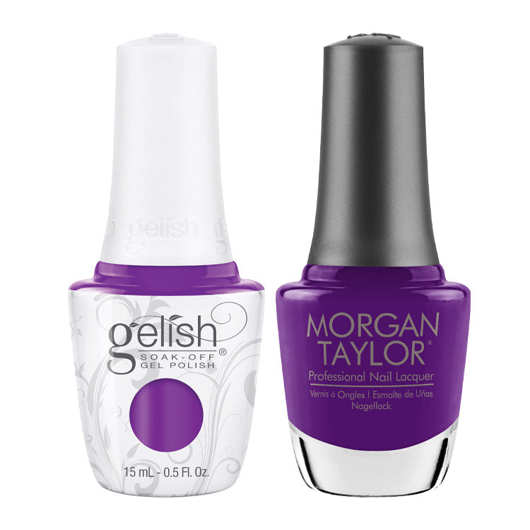 Gelish & Morgan Taylor Duo - Your Glare, I Glow .5 oz